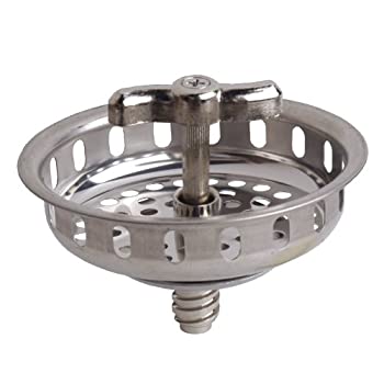 【中古】【輸入品・未使用】DANCO ツイストタイトキッチンシンクバスケットストレーナー 3-1/2インチ クロム 1パック (86800)