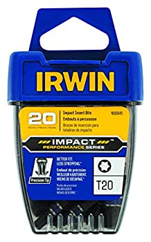 【中古】【輸入品・未使用】IRWIN 1899945インパクトパフォーマンスシリーズドライバーインサートビット、T20トルクス、1インチ
