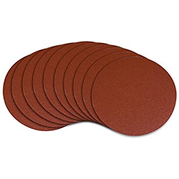 【中古】【輸入品・未使用】POWERTEC 110220 6-Inch PSA 120 Grit Aluminum Oxide Self Stick Sanding Disc 10-Pack by POWERTEC