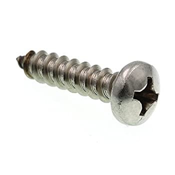 【中古】【輸入品・未使用】prime-line 9020859シートメタルねじ、パンヘッドPhillips、# 12?x 1で、ステンレススチール、25パック