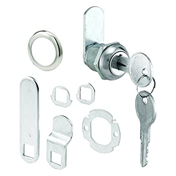【中古】【輸入品・未使用】Prime-Line MP4454 キャビネットロック 5/8インチ ダイカスト スチールカム付き クロム 差別 Y11 キー 1セット
