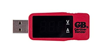 【中古】【39shop】【輸入品・未使用】Gardner★Bender gusb-3450?USBデジタル電気マルチメーター、レッド（新古品）｜アトリエ絵利奈