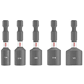 【中古】【輸入品・未使用】Bosch ITNSV105 5 pc. Impact Tough 1-7/8 In. Nutsetter Set