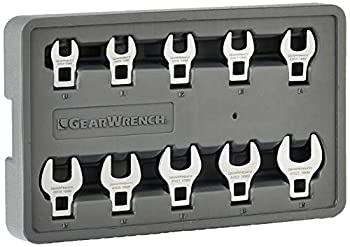 【中古】【輸入品・未使用】GearWrench 81909 10ピースメトリックCrowfootレンチセット
