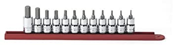 【中古】【輸入品・未使用】GearWrench 80581 12個3/8インチドライブSAE六角ビットソケットセット
