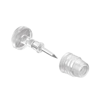 【中古】【輸入品・未使用】prime-line製品L 5776ウィンドウグリッド固定クリップピン、クリアプラスチック、( Pack of 6?)