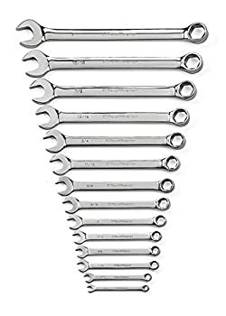 【中古】【輸入品・未使用】GearWrench 81924フルポリッシュコンビネーションノンラチェットレンチセットSAE、14ピース