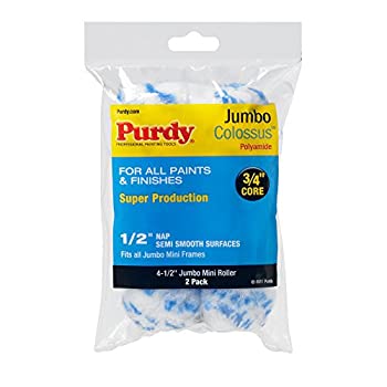 【中古】【輸入品・未使用】Purdy 140624033 ジャンボミニコロソスローラー交換品 2個パック 4-1/2インチ x 1/2インチ ナップ