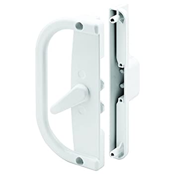 【中古】【インポート品・未当て嵌める】Prime-Line Products C 1346 パティオドアハンドルセット 6-9/16in ダイカスト 白いこと デュアル引っかかり 昇降機押しとどめる 1個容器に並べる