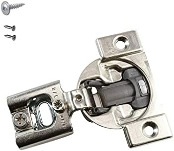 【中古】【輸入品・未使用】Blum 38N355B.06 コンパクト ブルーモーション 38Nヒンジ ソフトクロース 105度 3/8 オーバーレイ ネジセット付き 3/8 38N355B.06
