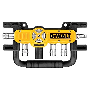 【中古】【輸入品・未使用】DEWALT D55040レギュレーター付きQuadraportエアラインスプリッター