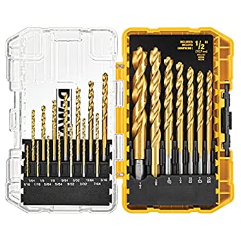 【中古】【輸入品・未使用】DEWALT DW1361 Titanium Pilot Point Drill Bit Set 21-Piece by DEWALT [並行輸入品]