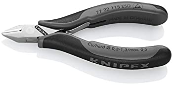 【中古】【インポート品・未当て嵌める】KNIPEX 77 32 115 ESD Electronics Diagonal Cutter Comfort Grip by Knipex