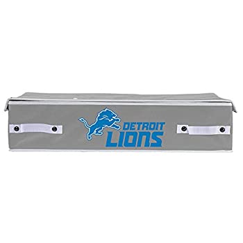 【中古】【輸入品・未使用】Franklin Sports NFL デトロイト・ライオンズ ベッド下ストレージビン - L