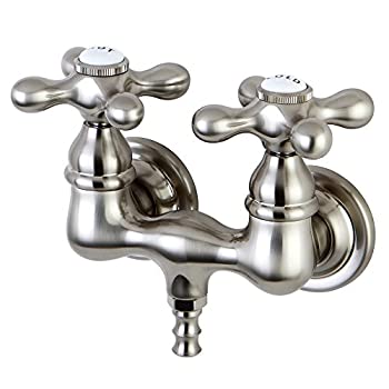 【中古】【輸入品・未使用】Kingston Brass CC37T8 Vintage Leg Tub Filler Satin Nickel by Kingston Brass