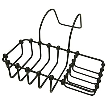 【中古】【輸入品・未使用】Kingston Brass CC2165 8 Inch Clawfoot Bath Soap & Sponge Holder - Oil Rubbed Bronze