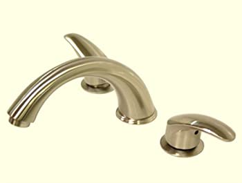 【中古】【39shop】【輸入品・未使用】Kingston★Brass KS6368LL Roman Tub Filler with Legacy Lever Handle Satin Nickel by Kingston Brass(新古品)|アトリエ絵利奈