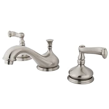 【中古】【39shop】【輸入品・未使用】キングストン真鍮ks116?FL★Royale Widespread洗面所蛇口 8-Inch Adjustable Center KS1168FL(新古品)|アトリエ絵利奈