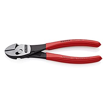 【中古】【39shop】【輸入品・未使用】KNIPEX(クニペックス)★ツインフォースニッパー 180mm 7371180(新古品)|アトリエ絵利奈