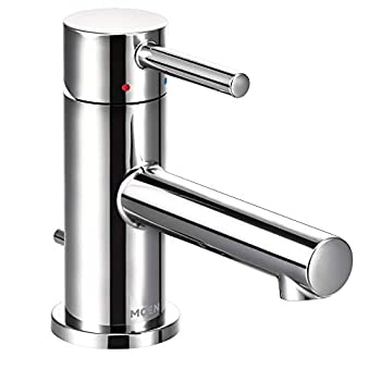 【中古】【39shop】【輸入品・未使用】Moen★Align one-handle Low円弧バスルーム蛇口 .375 6191 1(新古品)|アトリエ絵利奈