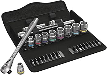 【中古】【輸入品・未使用】Wera(ヴェラ) 8100SB11 サイクロップラチェット「メタル」セット 3/8 004051