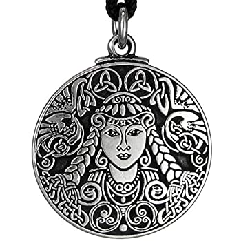【中古】【39shop】【輸入品・未使用】BrigidケルトGoddessジュエリーWiccanネックレスBrigit★Paganペンダント(新古品)|アトリエ絵利奈