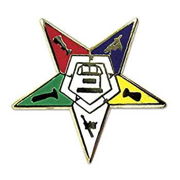 【中古】【輸入品・未使用】Freemasonic Order of the Eastern Starラペルピン???3?/ 4?\