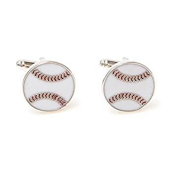 【中古】【輸入品・未使用】mrcuff野球ペアCufflinks in a Presentationギフトボックス&ポリッシュクロス