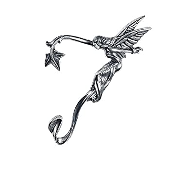 【中古】【39shop】【輸入品・未使用】レディース★Whispering Fairy ピューターポストイヤリング イヤーラップ(新古品)|アトリエ絵利奈