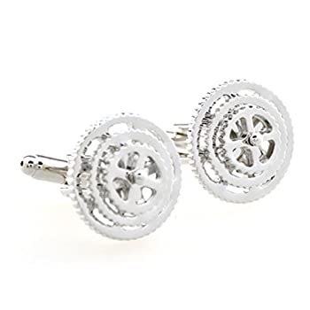 【中古】【輸入品・未使用】MRCUFF 自転車ギア 本当に動くバイク サイクリング サイクリスト ディレイラー スチームパンク ペア カフスボタン プレゼンテーションギフトボッ