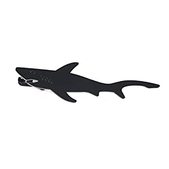 【中古】【輸入品・未使用】mendepotノベルティブラックSharkタイクリップギフトボックスJawsタイクリップ