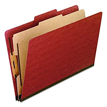 【中古】【39shop】【輸入品・未使用】Pressboard★Classification Folders Legal Four-Section Red 10/Box (並行輸入品)(新古品)|アトリエ絵利奈
