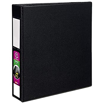 【中古】【39shop】【輸入品・未使用】Durable★EZ-Turn Ring Binder With Label Holder 11 x 8-1/2 2" Capacity Black (並行輸入品) [並行輸入品]（新古品）｜アトリエ絵利奈