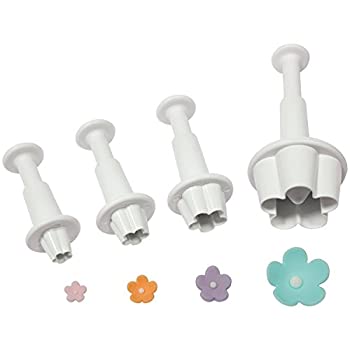 【中古】【輸入品・未使用】Plunger Cutters 4/Pkg-Flower Blossom (並行輸入品)