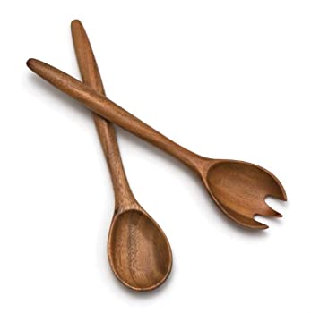 【中古】【39shop】【輸入品・未使用】Lipper★International Oblong Salad Servers Acacia by Lipper International（新古品）｜アトリエ絵利奈