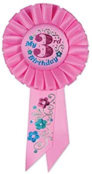 【中古】【輸入品・未使用】Beistle rs053p My 3rd誕生日ロゼット、3???1?/ 4インチby 6???1?/ 2インチ