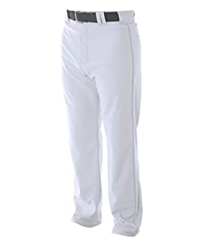 【中古】【39shop】【輸入品・未使用】(Medium★White) - A4 Youth Medium Open Hemmed Bottom White/White Baseball Pants（新古品）｜アトリエ絵利奈