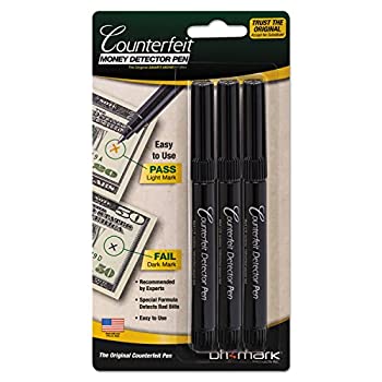 【中古】【輸入品・未使用】Smart Money Counterfeit Bill Detector Pen for Use w/U.S. Currency 3/Pack (並行輸入品)