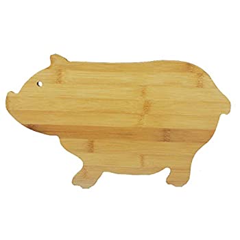 【中古】【39shop】【輸入品・未使用】JB★Home Collection 4575 竹製豚型まな板 豚型サービングボード (1、13.5インチ x 7.5インチ)（新古品）｜アトリエ絵利奈