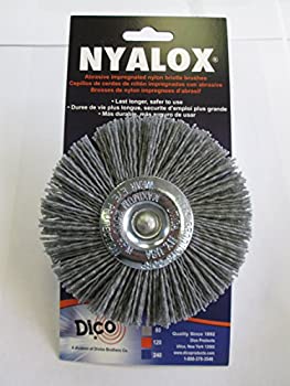 【中古】【39shop】【輸入品・未使用】Dico★Prod. Corp.541772-4Nyalox Wheel Brush-4" X-COARSE WHEEL BRUSH (並行輸入品)（新古品）｜アトリエ絵利奈
