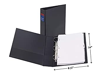 【中古】【39shop】【輸入品・未使用】Durable★EZ Turn Ring Legal Binder 2" Capacity Black Legal Size (並行輸入品)（新古品）｜アトリエ絵利奈