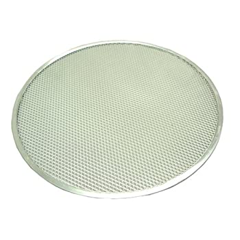 【中古】【輸入品・未使用】(33cm) - Winware 33cm Seamless Aluminium Pizza Screen