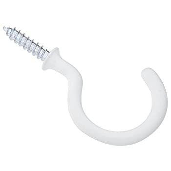 【中古】【輸入品・未使用】National Mfg.N248450White Cup Hook-1-1/2\