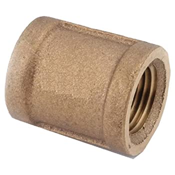 【中古】【輸入品・未使用】Threaded Red Brass Coupling-3/8\