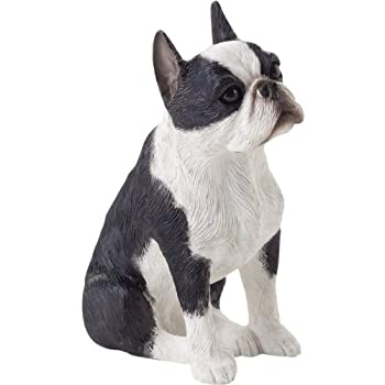【中古】【39shop】【輸入品・未使用】Sandicast★Small Size Boston Terrier Sculpture(新古品)|アトリエ絵利奈