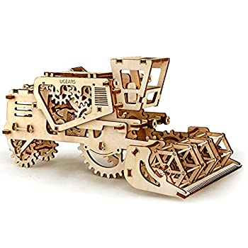 数量限定 特売 輸入品 未使用未開封 Ugears ユーギアーズ Combine Harvester コンバイン ハーベスター 木製 ブロック パズル おもちゃ 並行輸入品 送料無料 Erieshoresag Org