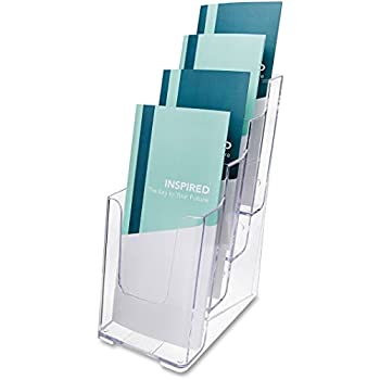 【中古】【輸入品・未使用】Multi Compartment DocuHolder 4 Compartments 4-7/8w x 8d x 10h Clear (並行輸入品) 9,225円