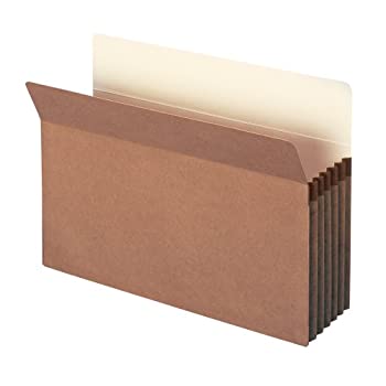 【中古】【輸入品・未使用】5 1/4 Inch Expansion File Pockets Straight Tab Legal Manila/Redrope 10/Box (並行輸入品)