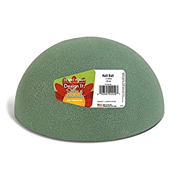 【中古】【輸入品・未使用】FloraCraft Half Desert Foam Ball 8-Inch by FloraCraft [並行輸入品]