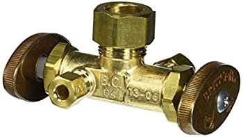 【中古】【輸入品・未使用】Brass CraftCR1900DVX RDual Outlet Shut-Off Valve-5/8CX3/8X1/4 DUAL VALVE (並行輸入品)